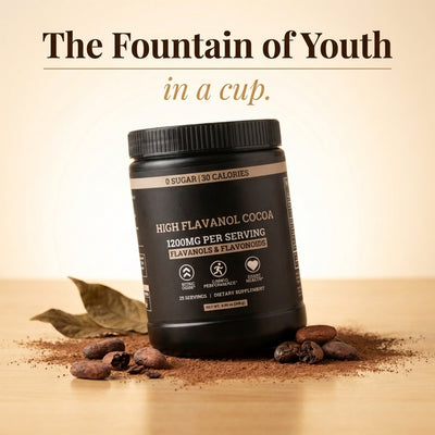 High Flavanol Cocoa Powder - 1200mg